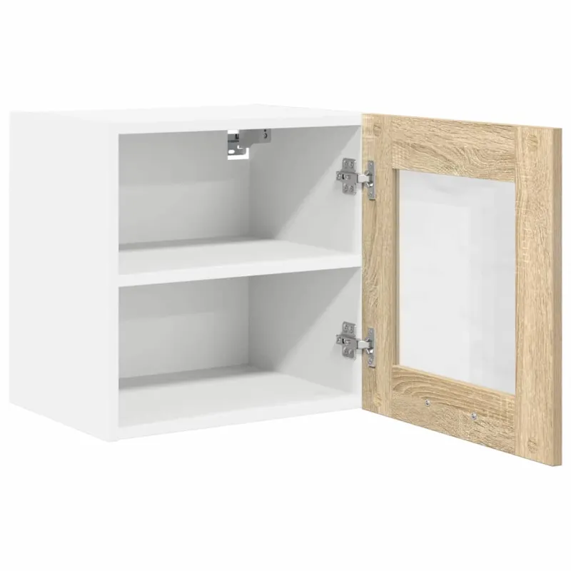 Pakabinama spintelė 2 pcs Sonoma ąžuolas 40 x 31 x 40 cm