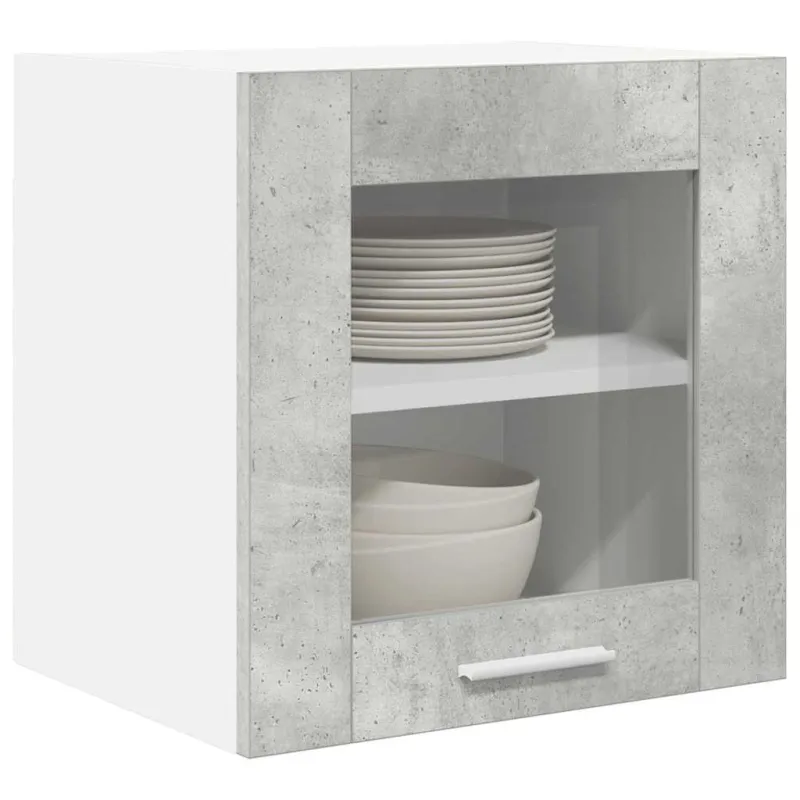 Pakabinama spintelė Riga 2 pcs Betono pilka 40 x 31 x 40 cm