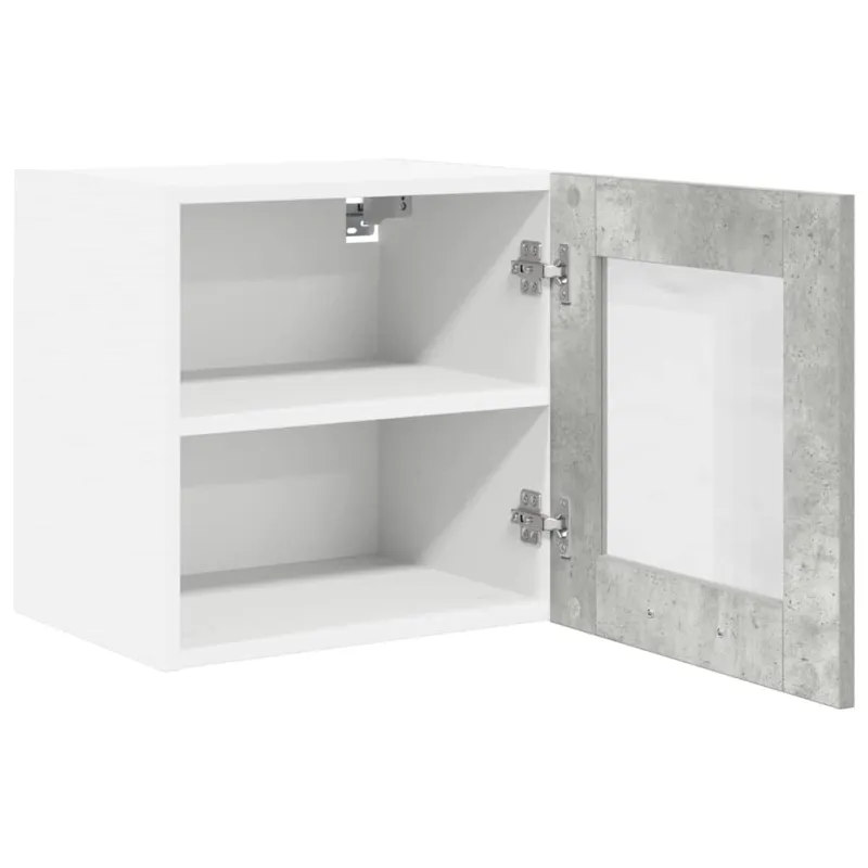 Pakabinama spintelė Riga 2 pcs Betono pilka 40 x 31 x 40 cm