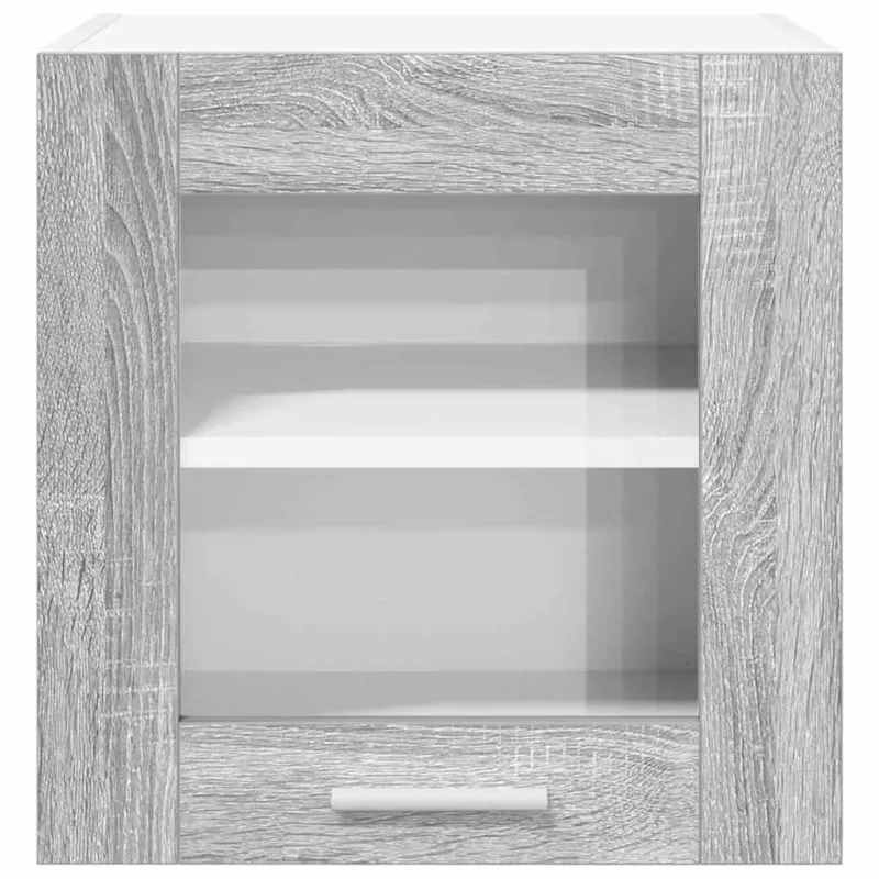 Pakabinama spintelė 2 pcs Pilkas Sonoma 40 x 31 x 40 cm