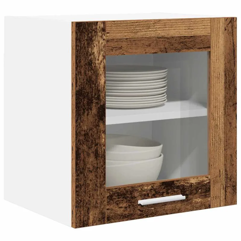 Pakabinama spintelė 2 pcs Senas medis 40 x 31 x 40 cm
