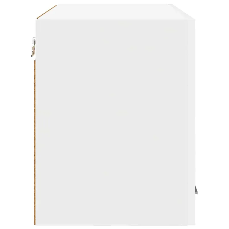 Pakabinama spintelė su saugykla 2 pcs Balta 60 x 31 x 40 cm