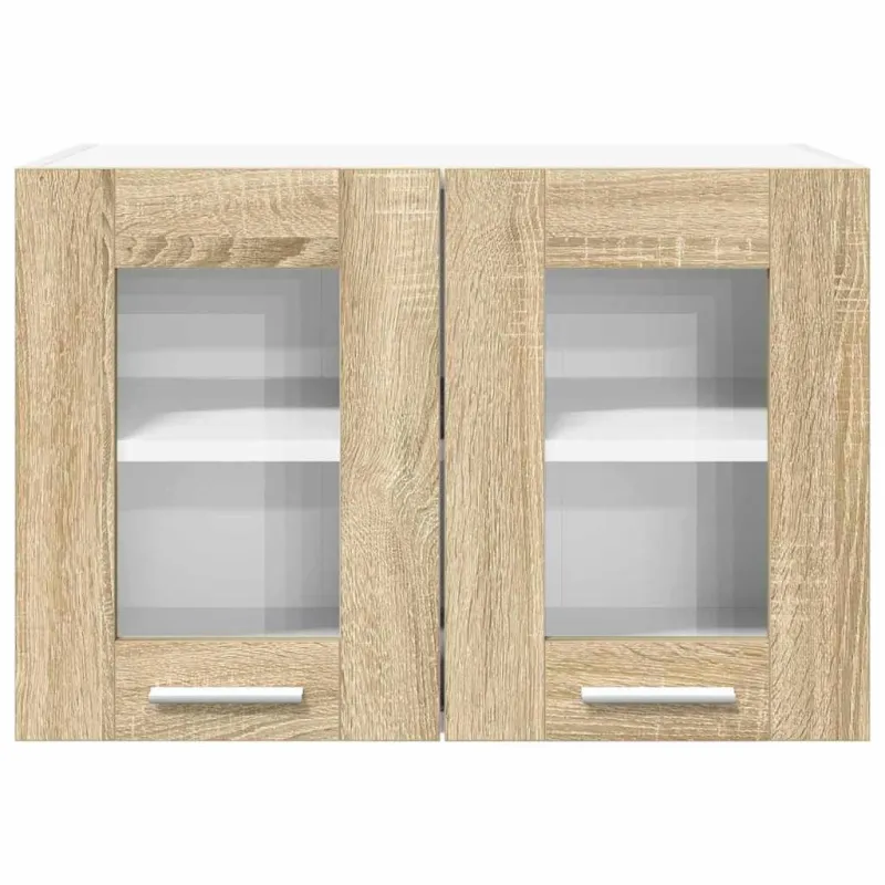 Pakabinama spintelė 2 pcs Sonoma ąžuolas 60 x 31 x 40 cm