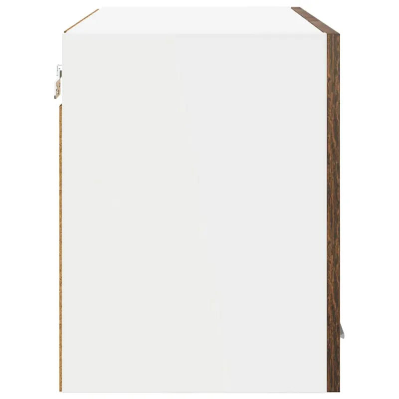 Pakabinama spintelė 2 pcs Rūkyta ąžuolas 60 x 31 x 40 cm