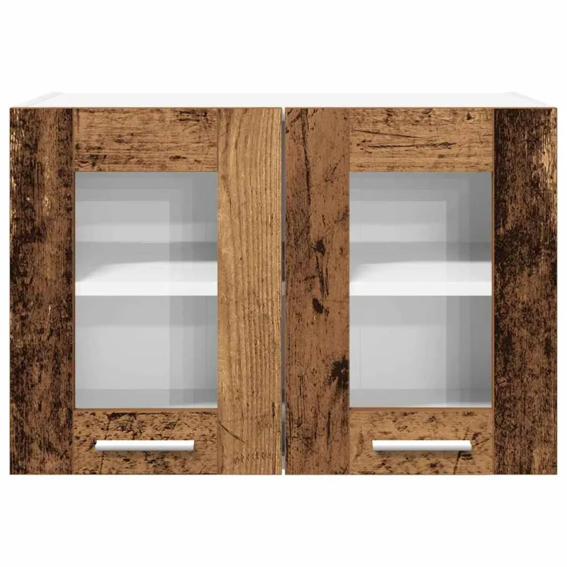 Pakabinama spintelė 2 pcs Senas medis 60 x 31 x 40 cm