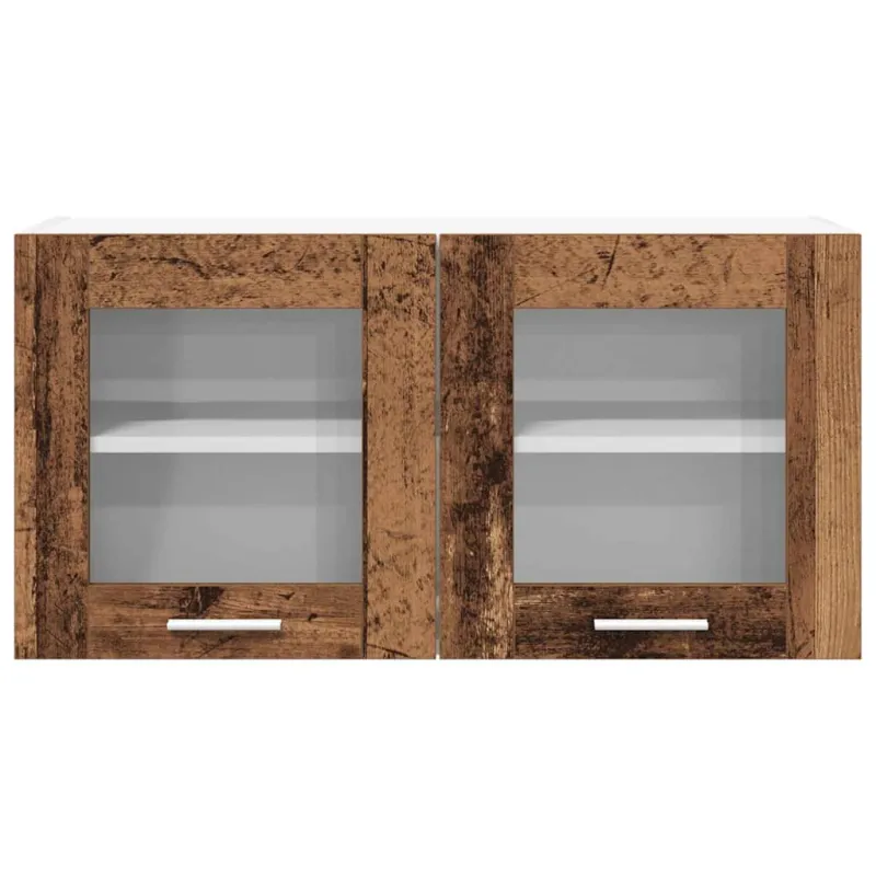 Pakabinama spintelė Senos medienos ir baltos 80 x 31 x 40 cm