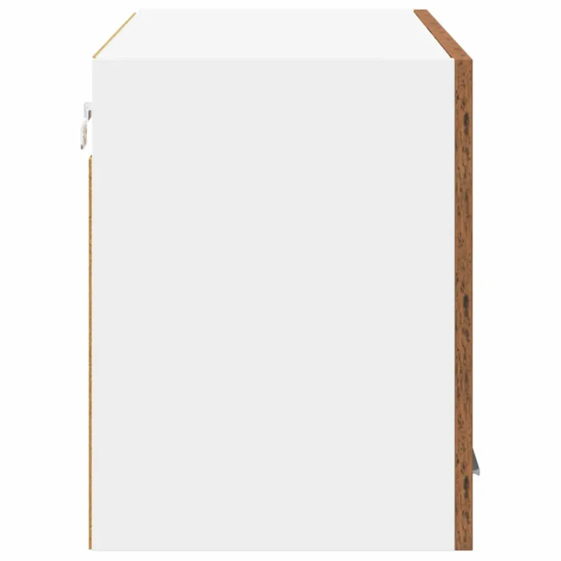 Pakabinama spintelė Senos medienos ir baltos 80 x 31 x 40 cm