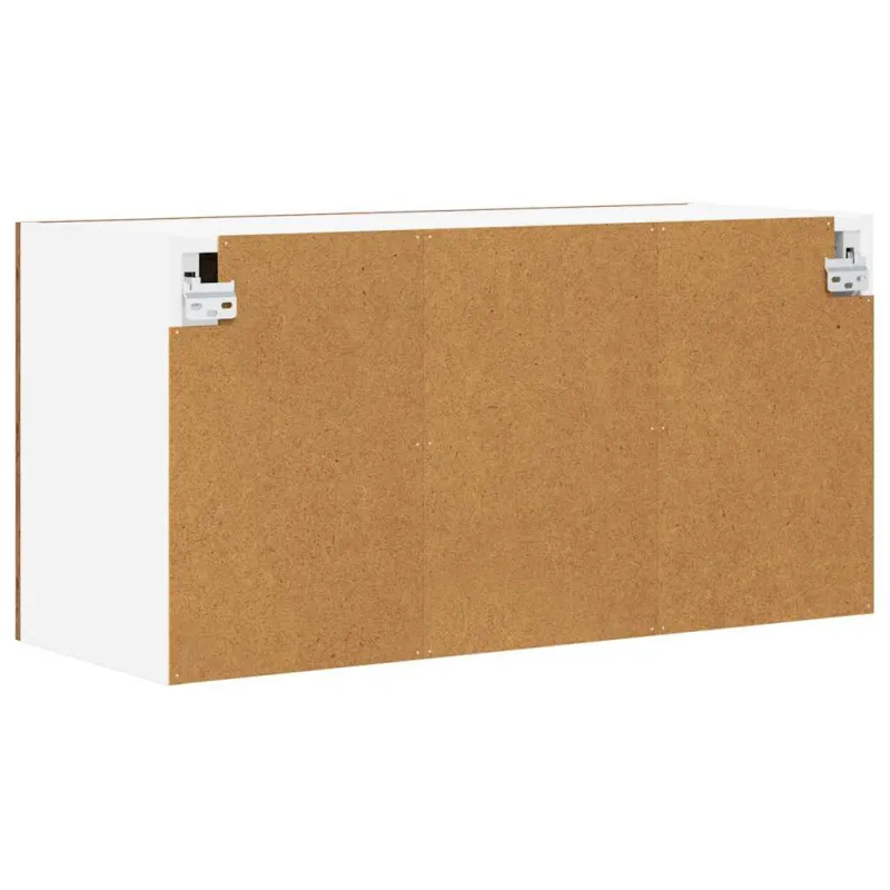 Pakabinama spintelė Senos medienos ir baltos 80 x 31 x 40 cm