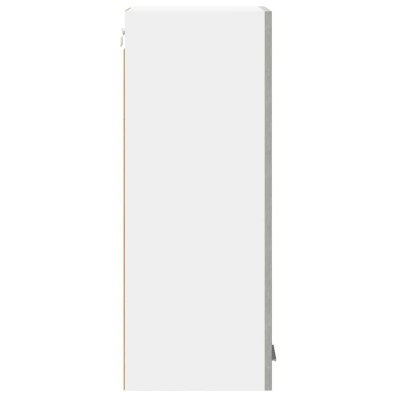 Pakabinama spintelė 2 pcs Betono pilka ir balta 30 x 31 x 80 cm