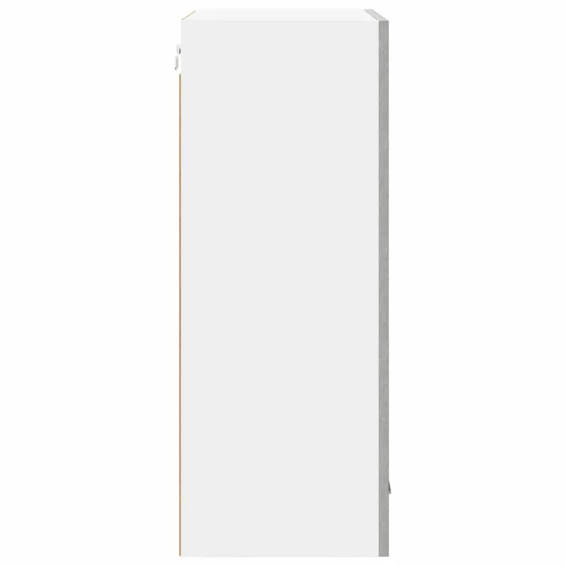 Pakabinama spintelė Betono pilka ir balta 50 x 31 x 80 cm