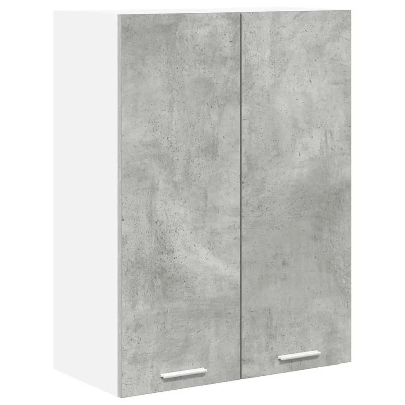 Pakabinama spintelė su saugykla Betono pilka 60 x 31 x 80 cm