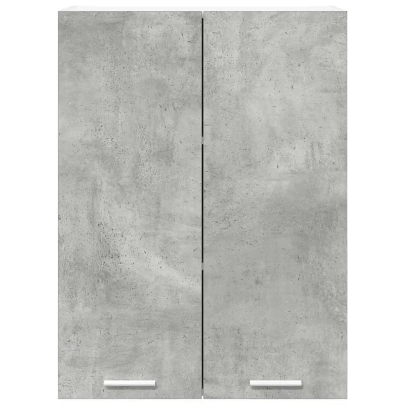 Pakabinama spintelė su saugykla Betono pilka 60 x 31 x 80 cm