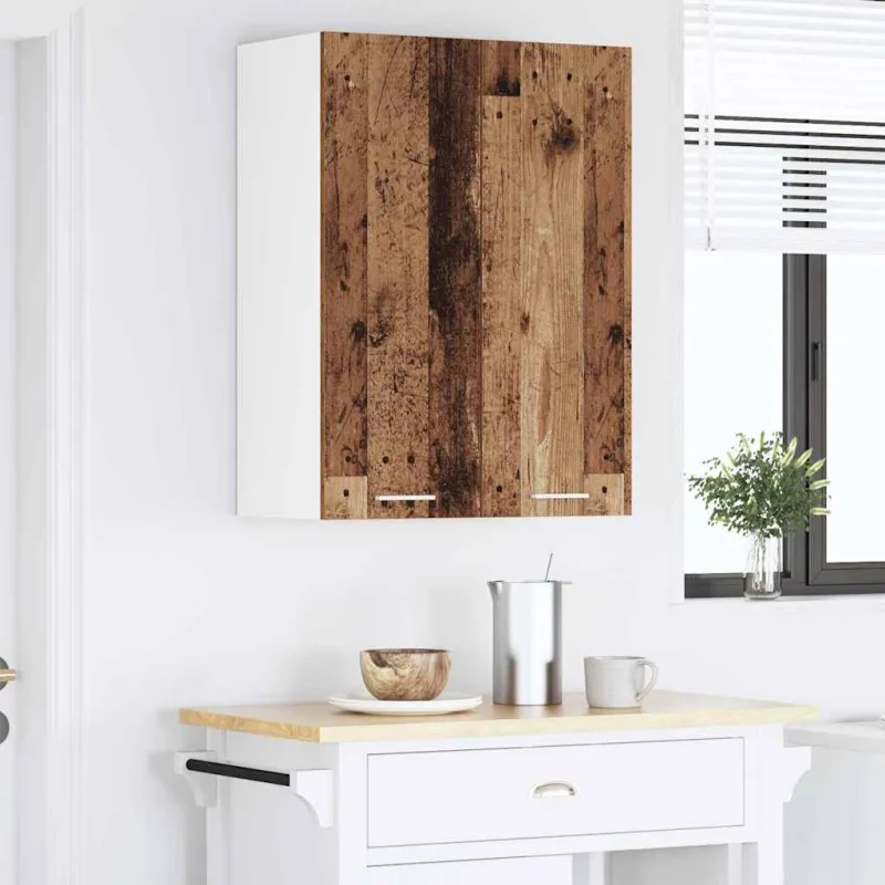 Pakabinama spintelė su saugykla Senas medis 60 x 31 x 80 cm