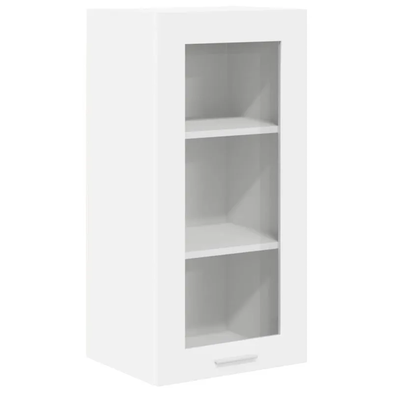 Pakabinama spintelė su saugykla 2 pcs Balta 40 x 31 x 80 cm