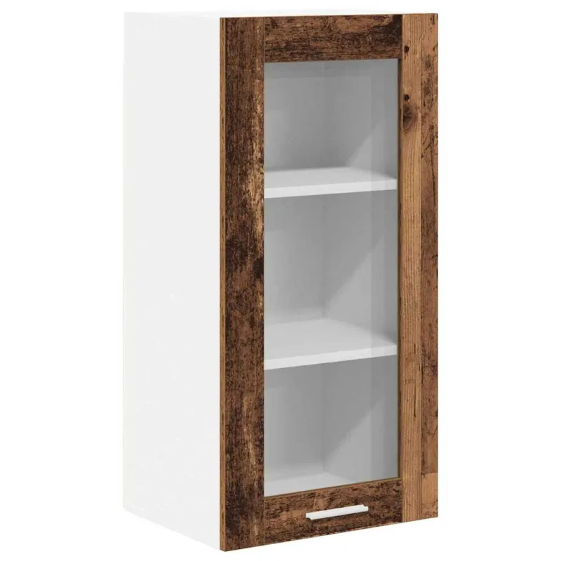 Pakabinama spintelė 2 pcs Senas medis 40 x 31 x 80 cm