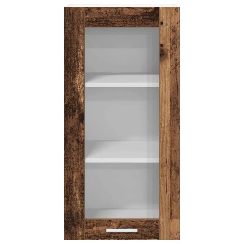 Pakabinama spintelė 2 pcs Senas medis 40 x 31 x 80 cm