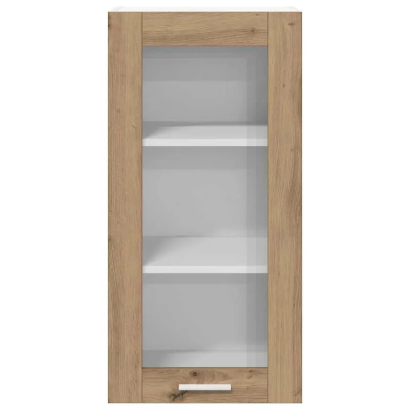 Pakabinama spintelė 2 pcs Amatininkų ąžuolas 40 x 31 x 80 cm