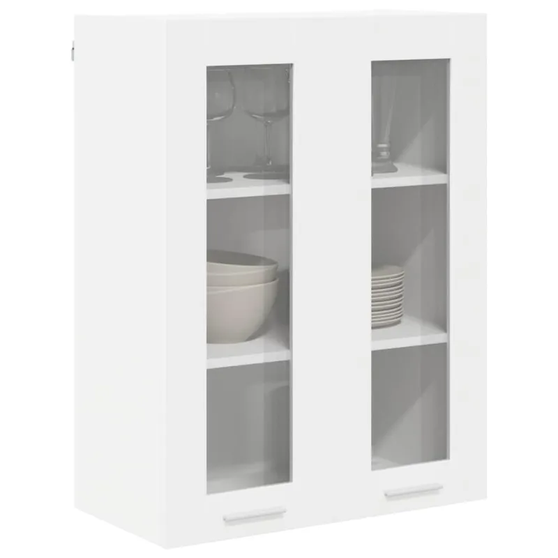 Pakabinama spintelė Balta 60 x 31 x 80 cm Apdirbta mediena