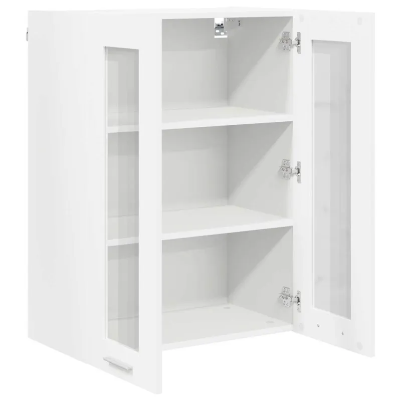 Pakabinama spintelė Balta 60 x 31 x 80 cm Apdirbta mediena