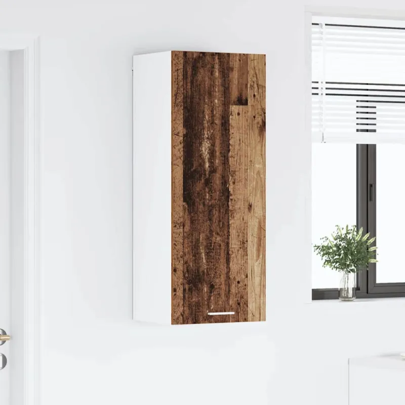 Pakabinama spintelė su saugykla Senas medis 40 x 31 x 100 cm