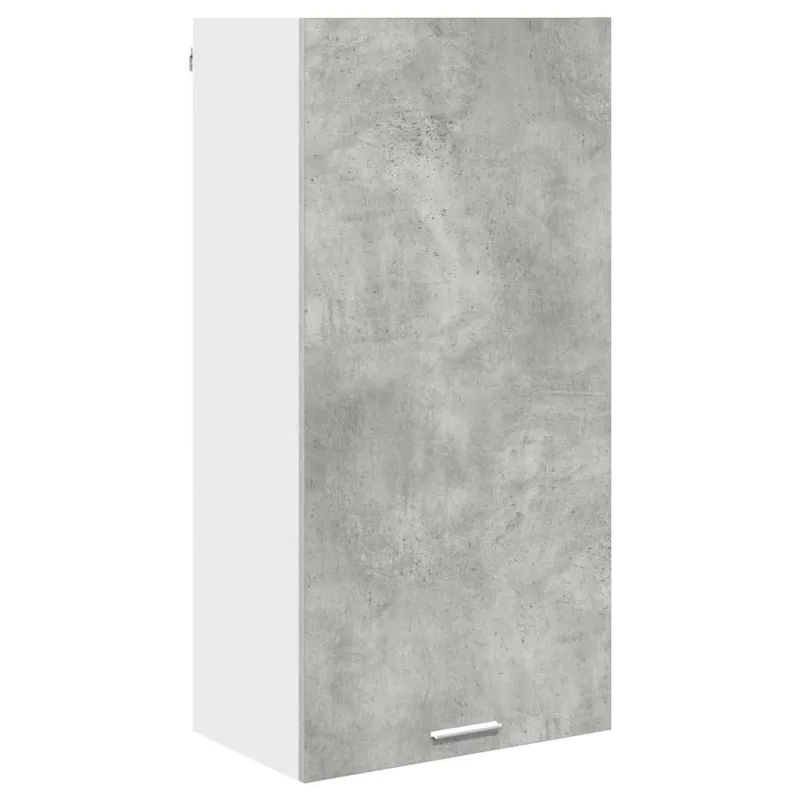 Pakabinama spintelė Betono pilka ir balta 50 x 31 x 100 cm