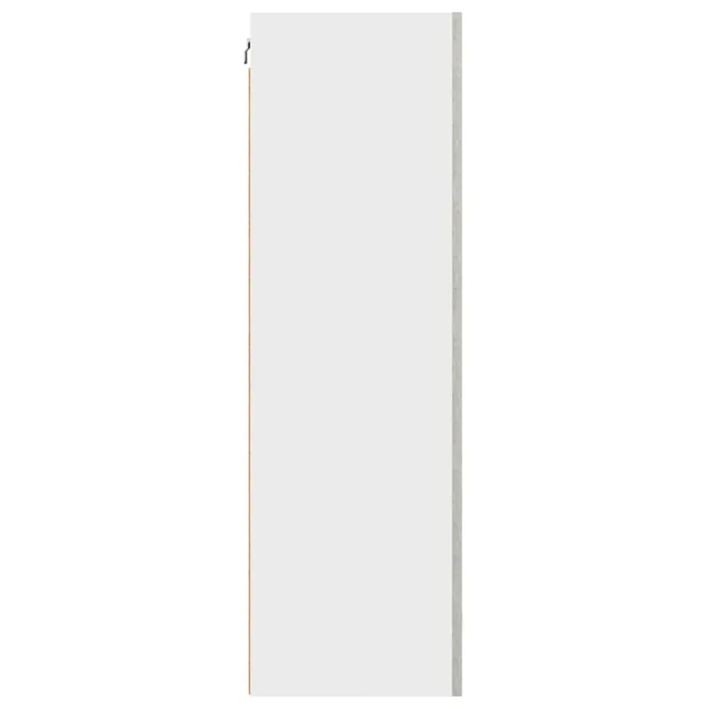 Pakabinama spintelė Betono pilka ir balta 50 x 31 x 100 cm