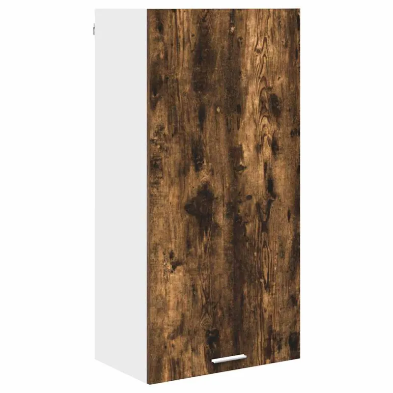 Pakabinama spintelė Rūkyto ąžuolo ir baltos 50 x 31 x 100 cm