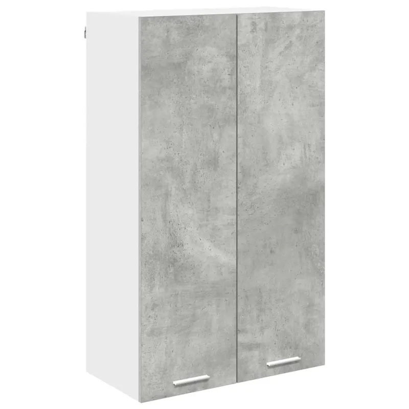 Pakabinama spintelė su saugykla Betono pilka 60 x 31 x 100 cm