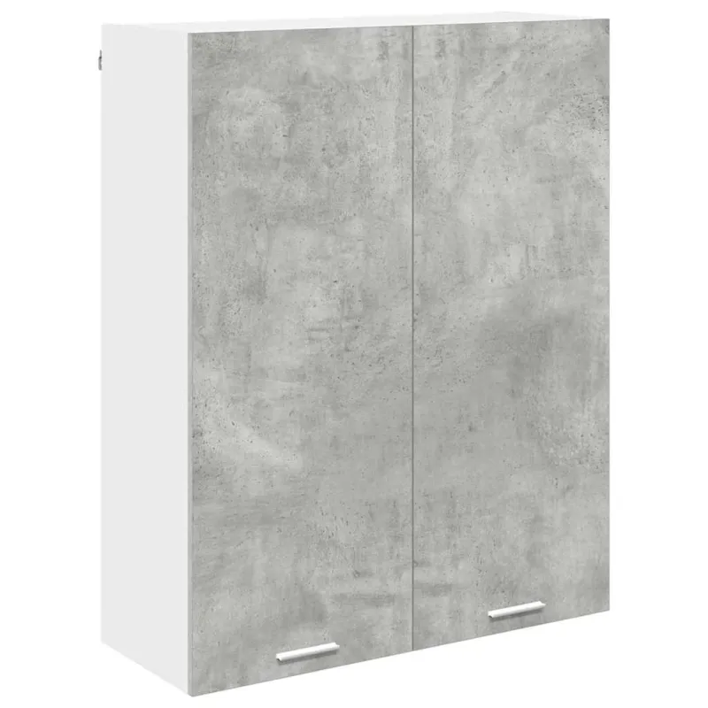 Pakabinama spintelė su saugykla Betono pilka 80 x 31 x 100 cm