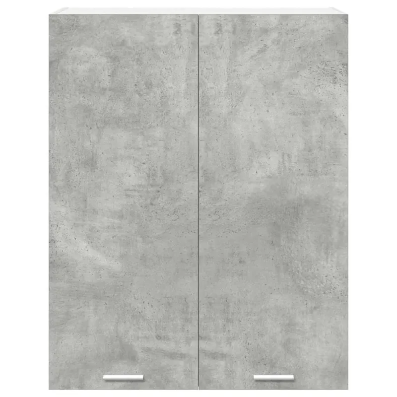Pakabinama spintelė su saugykla Betono pilka 80 x 31 x 100 cm