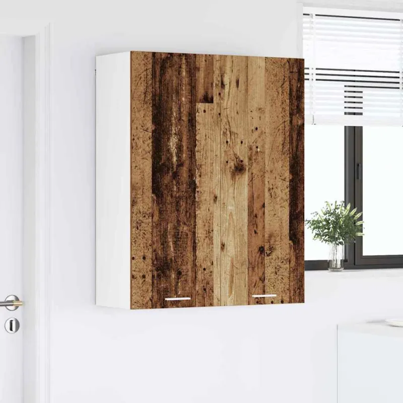 Pakabinama spintelė su saugykla Senas medis 80 x 31 x 100 cm
