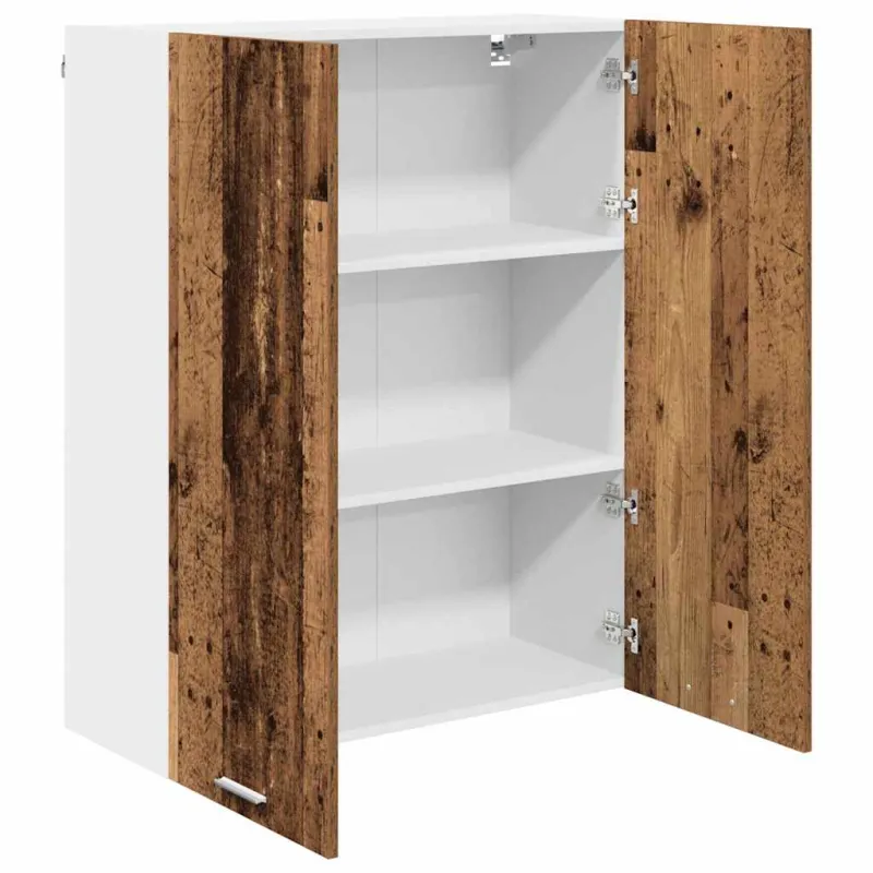 Pakabinama spintelė su saugykla Senas medis 80 x 31 x 100 cm
