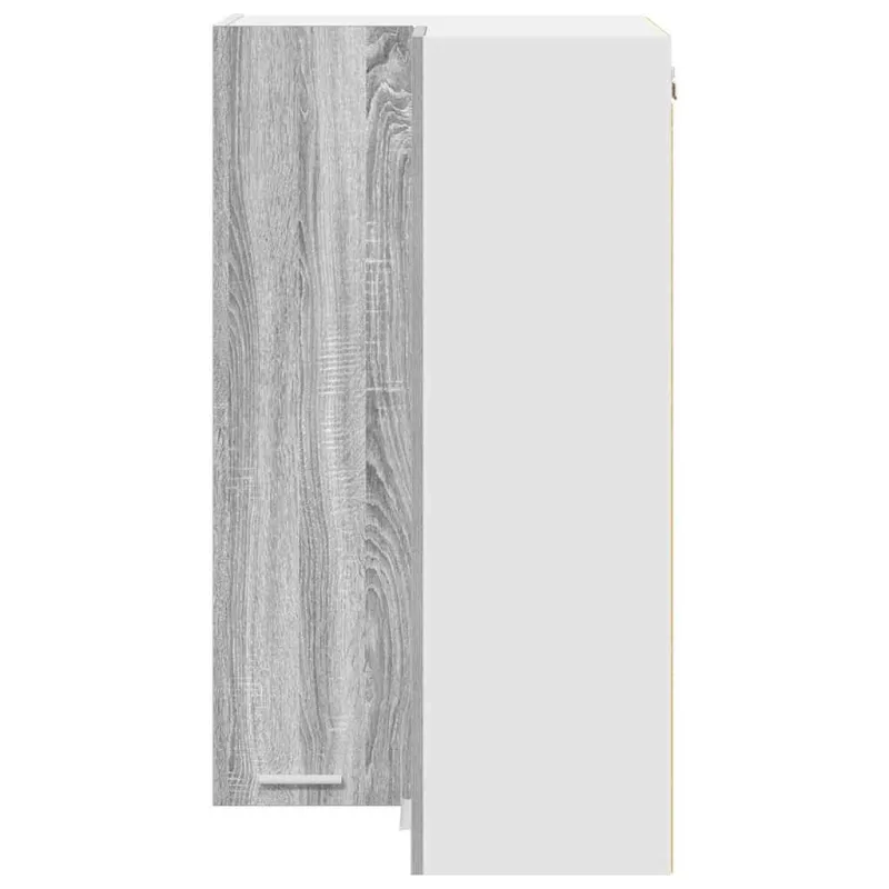 Pakabinama spintelė Pilkas Sonoma ir baltas 57 x 57 x 100 cm