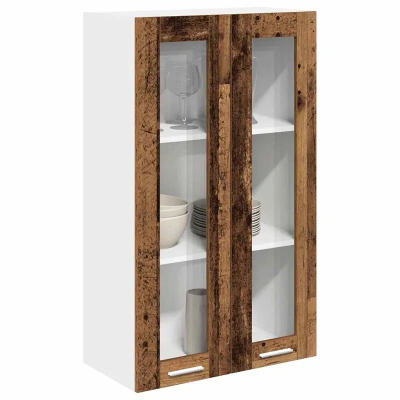 Pakabinama spintelė su saugykla Senas medis 60 x 31 x 100 cm