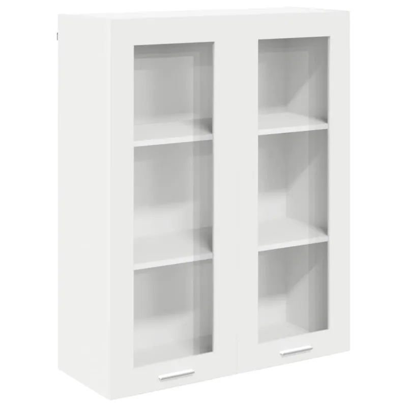 Pakabinama spintelė Balta 80 x 31 x 100 cm Apdirbta mediena