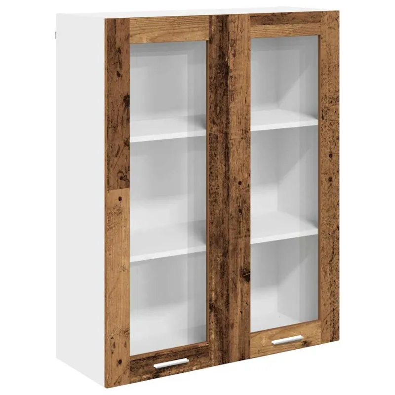 Pakabinama spintelė su saugykla Senas medis 80 x 31 x 100 cm