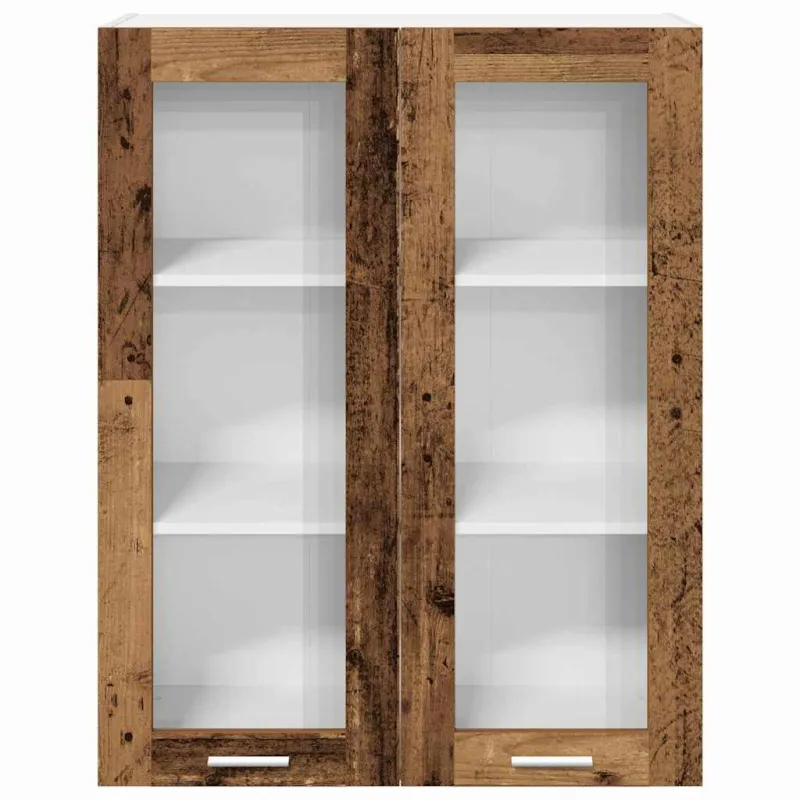 Pakabinama spintelė su saugykla Senas medis 80 x 31 x 100 cm