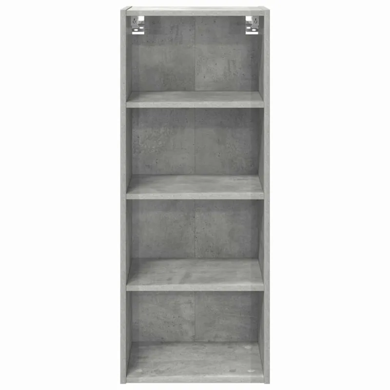 Pakabinama spintelė su saugykla Betono pilka 40 x 29,5 x 100 cm