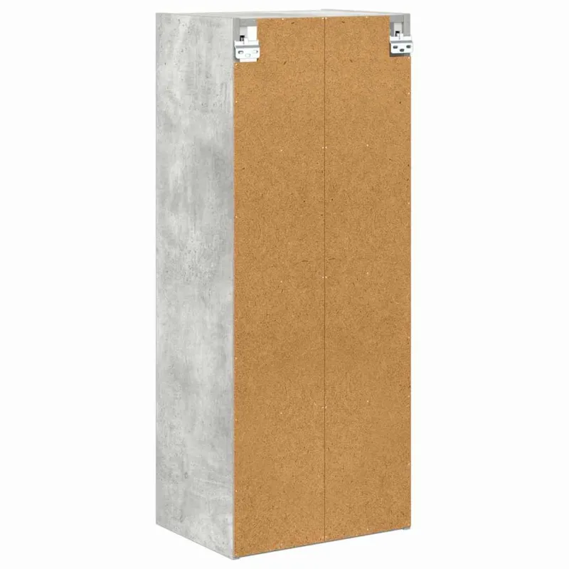 Pakabinama spintelė su saugykla Betono pilka 40 x 29,5 x 100 cm