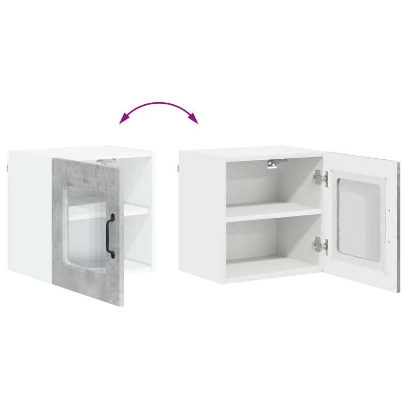 Indaplovės plokštė Kalmar 2 pcs Betono pilka 40 x 31 x 40 cm