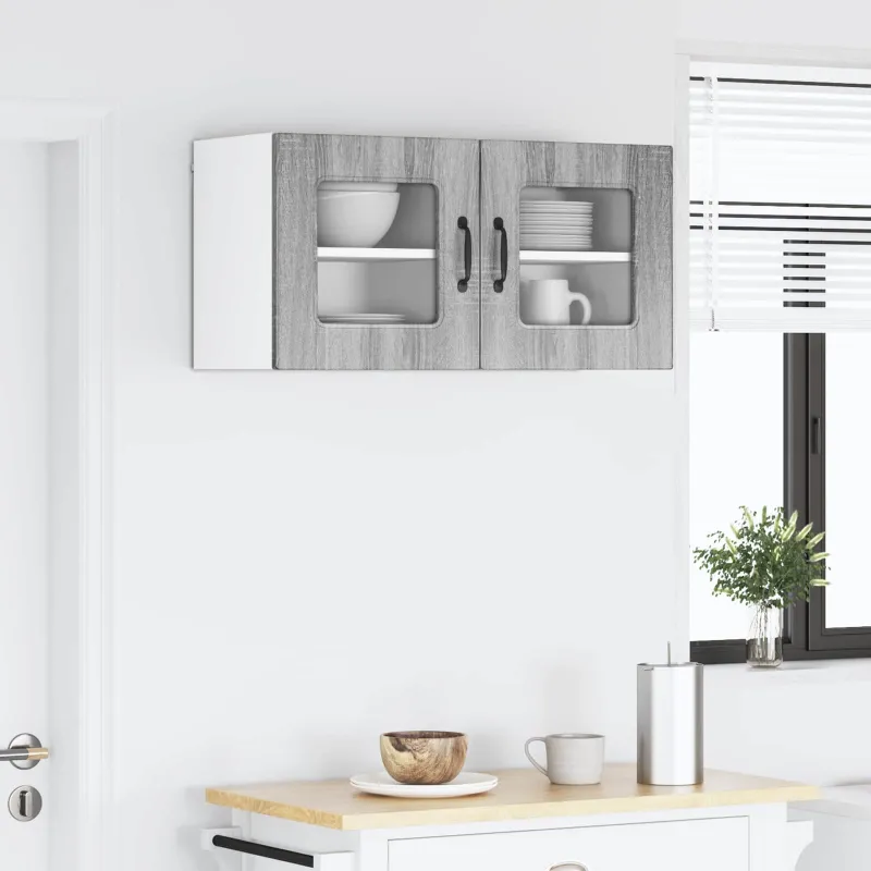 Indaplovės plokštė Kalmar 2 pcs Pilkas Sonoma 40 x 31 x 40 cm