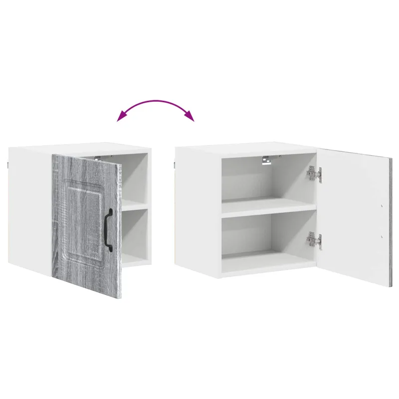 Indaplovės plokštė Kalmar 2 pcs Pilkas Sonoma 40 x 31 x 40 cm