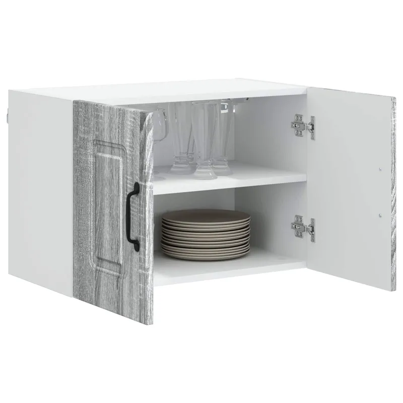 Indaplovės plokštė Kalmar 2 pcs Pilkas Sonoma 60 x 31 x 40 cm