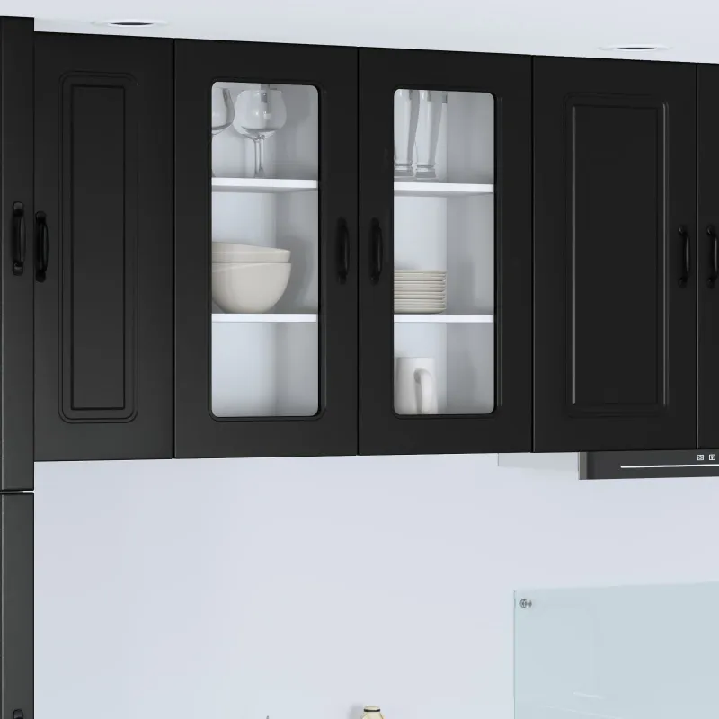 Indaplovės plokštė Kalmar 2 pcs Juoda 40 x 31 x 80 cm