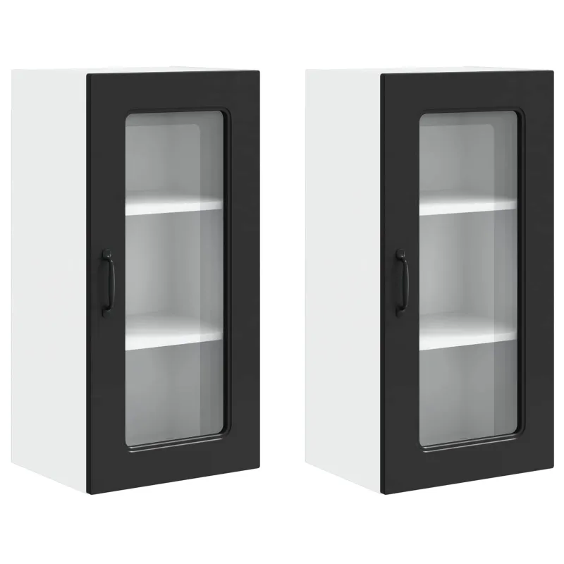 Indaplovės plokštė Kalmar 2 pcs Juoda 40 x 31 x 80 cm