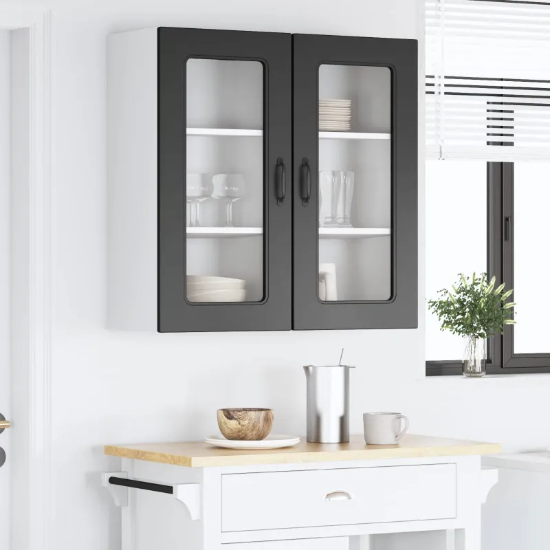 Indaplovės plokštė Kalmar 2 pcs Juoda 40 x 31 x 80 cm