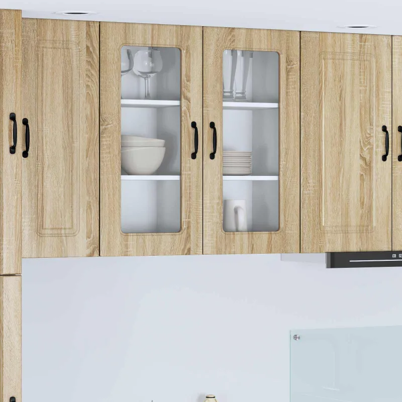 Indaplovės plokštė Kalmar 2 pcs Sonoma ąžuolas 40 x 31 x 80 cm
