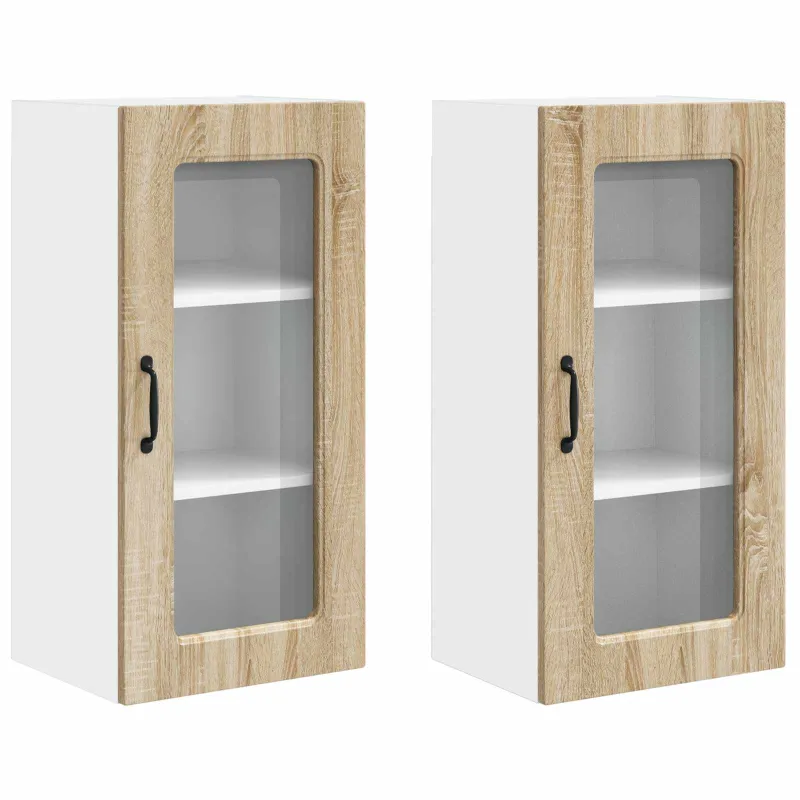 Indaplovės plokštė Kalmar 2 pcs Sonoma ąžuolas 40 x 31 x 80 cm
