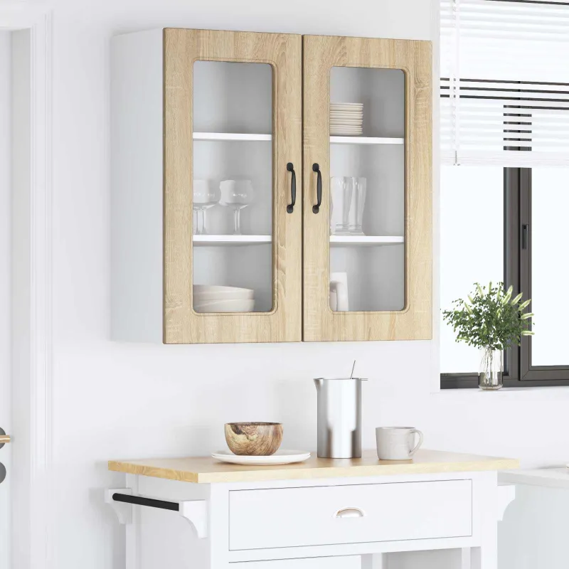 Indaplovės plokštė Kalmar 2 pcs Sonoma ąžuolas 40 x 31 x 80 cm