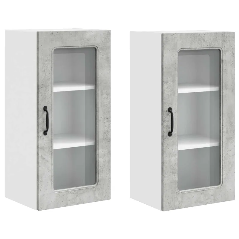 Indaplovės plokštė Kalmar 2 pcs Betono pilka 40 x 31 x 80 cm
